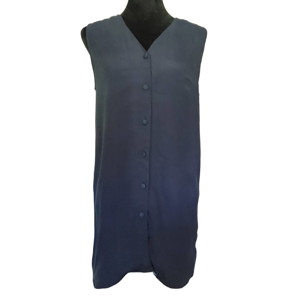 NWT, Amanda Smith, Pure Silk, Sleeveless Top, Size Medium